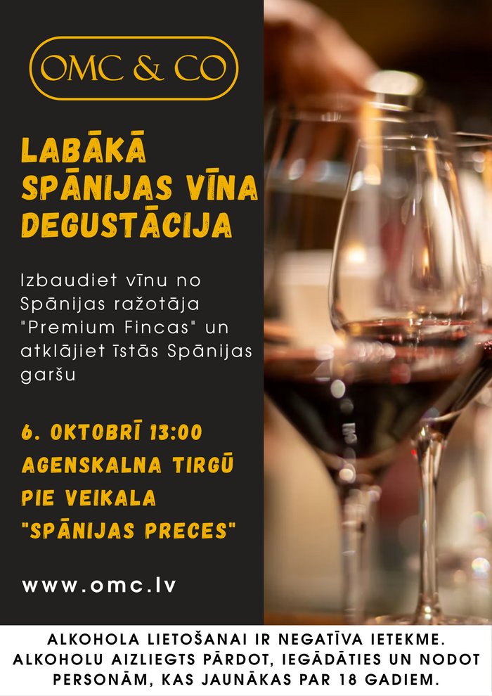 Labākā Spānijas vīna degustācija